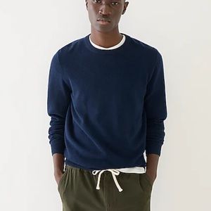 J. Crew 100% Cashmere Crewneck Navy Sweater